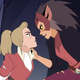 Adora and Catra.